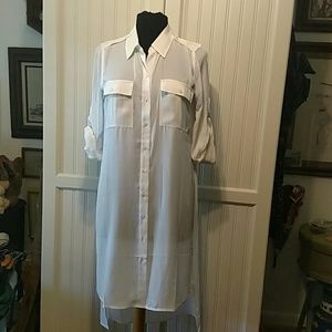 WHBM tunic top cruise top